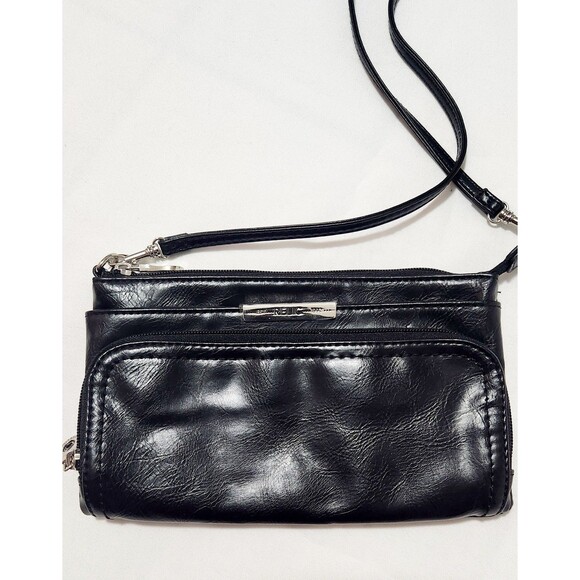 RELIC by Fossil Black Crossbody Bag Shoulder Bag Clean purse - Picture 8 of 12